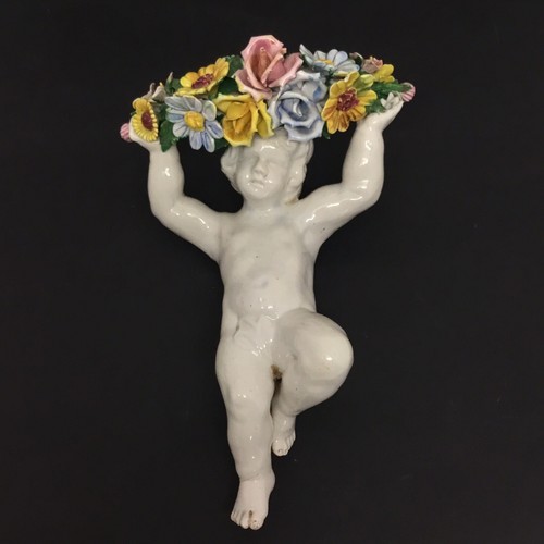 Antica grande figura puttino - antica,