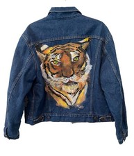 Giacca denim foderata coperta