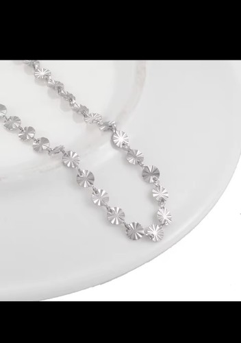 Collana acciaio lunga - collana, 60