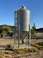 Sioux silo ton hopper - silo, bin