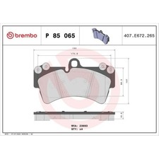 Kit pastiglie freno - , a