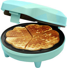 Waffle Maker, Piastra per Waffle a Forma Di Cuore, Macchina per Waffle Con Antia