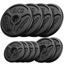 Set di dischi in ghisa Marbo Sport Olympia 30kg/4x5kg+2x2,5kg+4x1,25kg