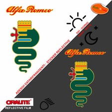 Sticker reflective auto moto