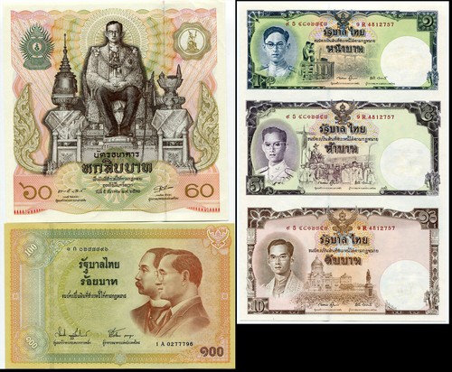 Thailandia set unc 100 1 - thailandia, 3