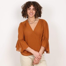 Roberto Cavalli Brown Top, UK