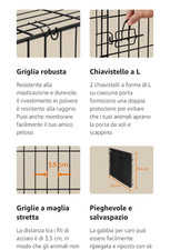 Cuccia (kennel cane grande) XXL praticamente nuova ! Gabbia per Cani Pieghevole,