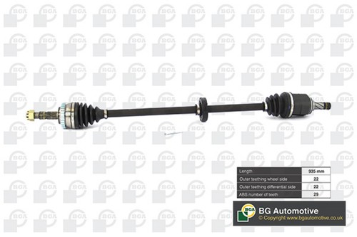 Albero motore bga - albero, per