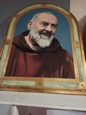 icona padre pio 45 cm h x 32 l