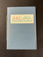 Bukowski - Signed - “Art”