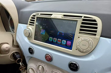 Autoradio fiat 500 bianco - autoradio,