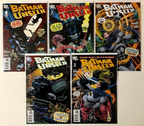 Batman unseen 5 set - batman, (2009)