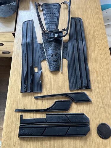 Vespa floor mats side - , mats,