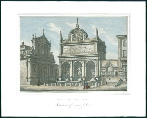 C1838 grande stampa antica - c1838,
