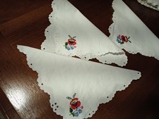 3 tovagliolini o centri