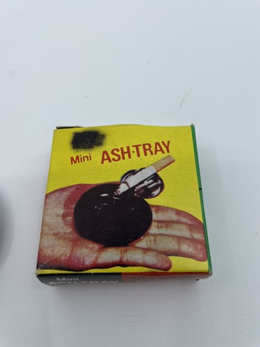 Mini posacenere vintage nero