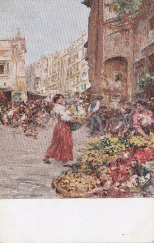 Napoli una piazzetta - napoli,