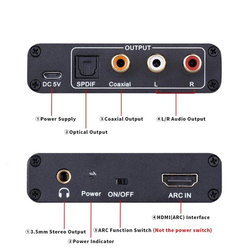 Adattatore convertitore spdif - adattatore,