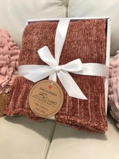 Plaid In Ciniglia Blanc