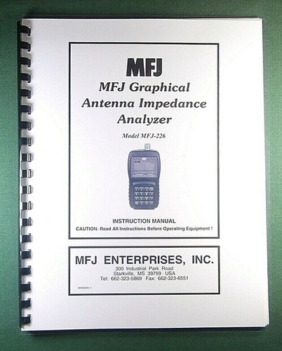 Mfj 226 analizzatore - mfj,