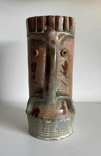 Rara caraffa brocca volto - caraffa,