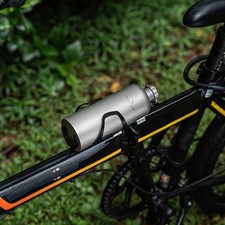 Borraccia in titanio 20 oz (600 ml) fiaschetta leggera per bici campeggio viaggio