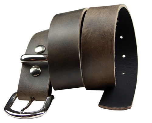 Cintura pelle con fibbia in - in,