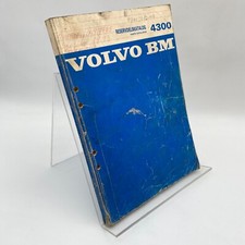 Volvo Bm Pala Caricatrice 4300 Lista Parti di Ricambio Catalogo Riparazione 1981