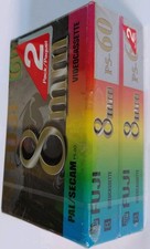 Pack 2 Cassettes 8mm Fuji 60