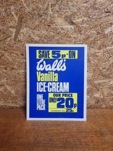 Wall vanilla ice cream - wall's,