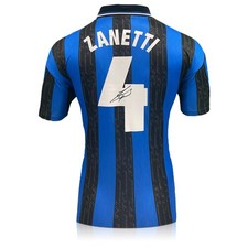 Maglia dell inter autografata - maglia,
