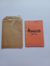 Garelli Mosquito 38 B 1954 manuale uso manutenzione originale