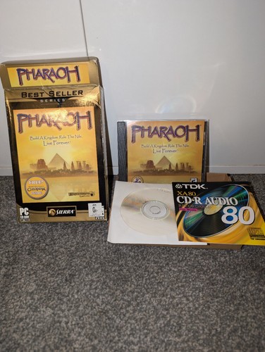 Gioco pharaoh cd rom - pc, cd-rom
