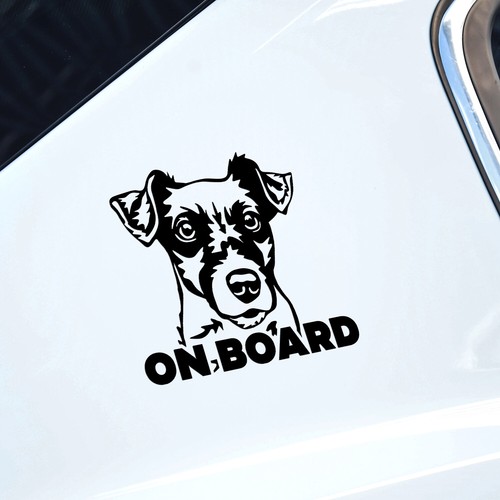 Adesivo jack russell terrier - jack,