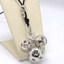 COLLANA CON CIONDOLO IN ARGENTO 925 CON 3 CHIAMA ANGELI ROBERTO GIANNOTTI SFA25N