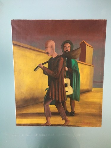 Quadro olio tela turconi - su,