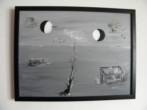 Quadro olio tela - olio, tela,