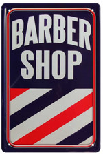 ''Barber Shop (blu rosso