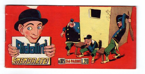 Fumetto striscia ridolini - striscia,