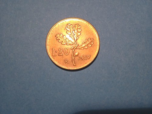 Lire 1957 ramo - ramo, di
