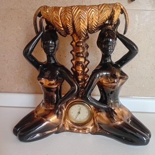 Statua con orologio tavolo - con, da