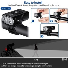 Faro bici ricaricabile usb - bici, usb-c