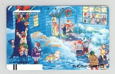Scheda Telefonica NATALE CHRISTMAS Giappone Telephon Card NO Sip Telecom