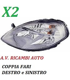 Coppia fari fanale proiettore - fari,