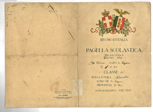 A20 regno italia pagella - a20),