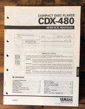 Yamaha CDX-480 Lettore CD