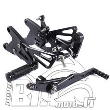 PEDANE ARRETRATE REGOLABILI YAMAHA R1 2019/2020/2021/2022/2024 REGOLABILI ERGAL