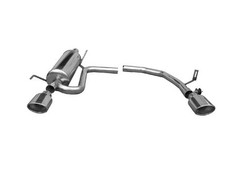 TERMINALE SCARICO SPORTIVO ACCIAIO INOXCAR GRANDE PUNTO ABARTH DOPPIO 120 X 80MM