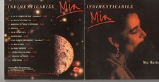 MIA MARTINI CD FUORI CATALOGO made in ITALY Indimenticabile Mia 1996