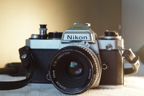 Nikonfe avec objectif nikkor - avec,